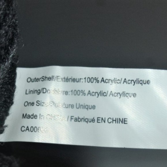 Buckeye MEN'S HAT Beanie Hat Men's Winter Hat Grey Hat - Picture 6 of 10